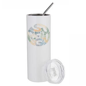 Surfing Stainless Steel Tumbler