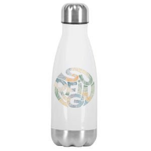 Surfing Stainless Steel Insulated Water Bottle