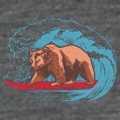 Surfing Bear T-Shirt