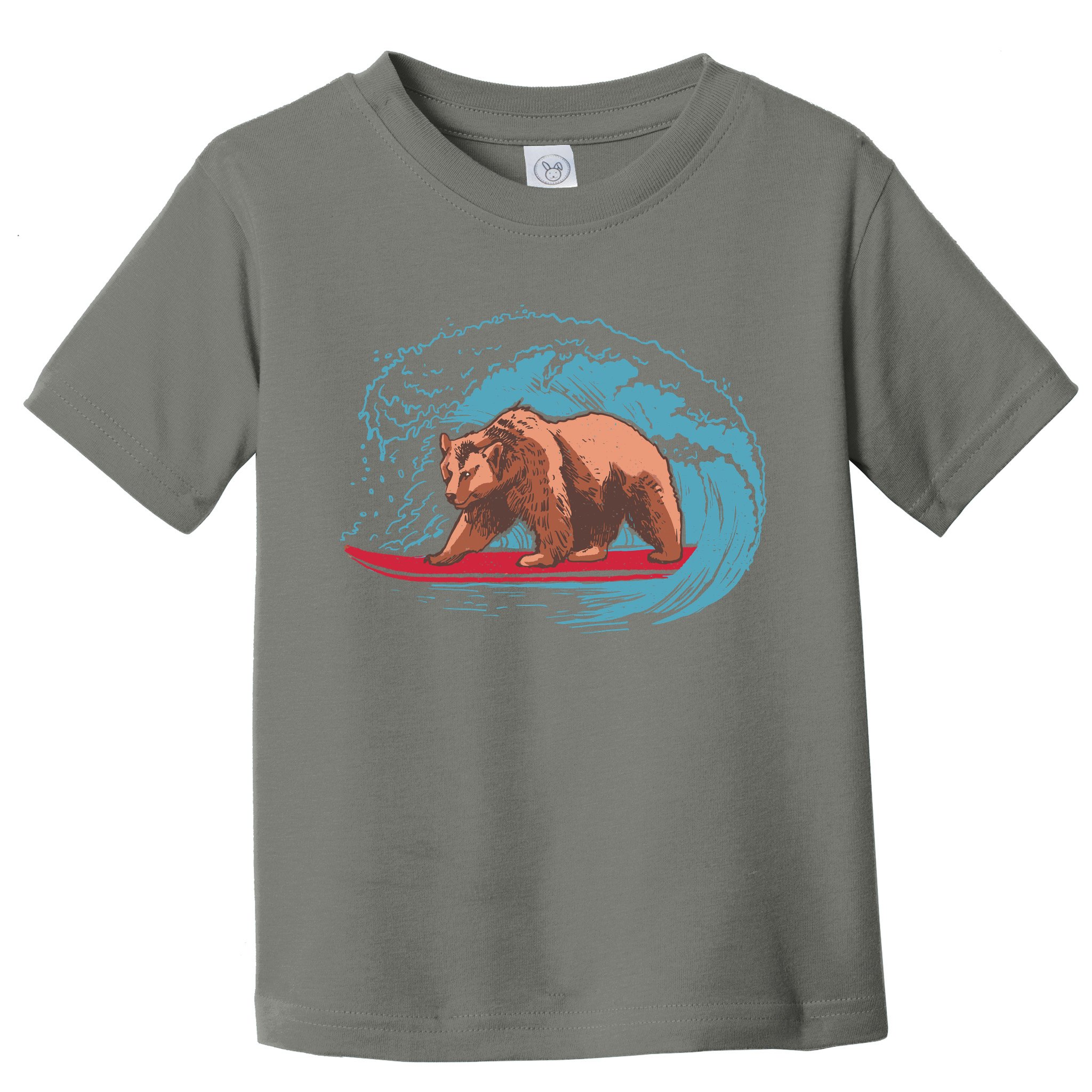 Surfing Bear Toddler T-Shirt