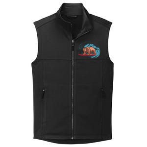 Surfing Bear Collective Smooth Fleece Vest