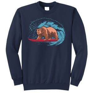 Surfing Bear Sweatshirt