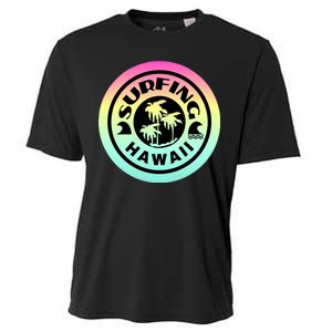 Surfing Hawaii Logo Cooling Performance Crew T-Shirt