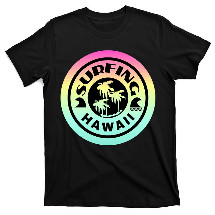 Surfing Hawaii Logo T-Shirt