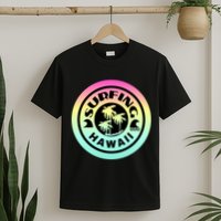 Surfing Hawaii Logo T-Shirt