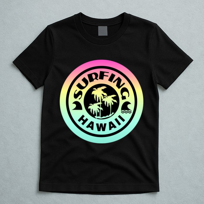 Surfing Hawaii Logo T-Shirt