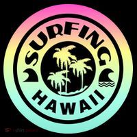Surfing Hawaii Logo Mug