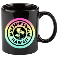 Surfing Hawaii Logo 11oz C Handle Ceramic Mug