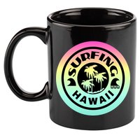 Surfing Hawaii Logo 11oz C Handle Ceramic Mug