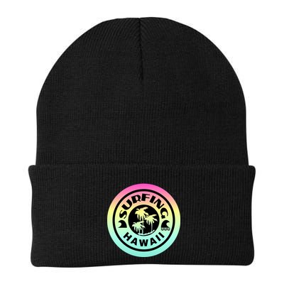 Surfing Hawaii Logo Knit Cap Winter Beanie