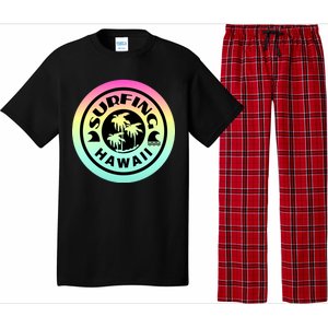 Surfing Hawaii Logo Pajama Set