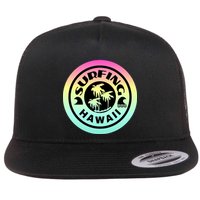 Surfing Hawaii Logo Flatbill Hat