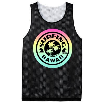 Surfing Hawaii Logo Mesh Reversible Basketball Jersey Tank