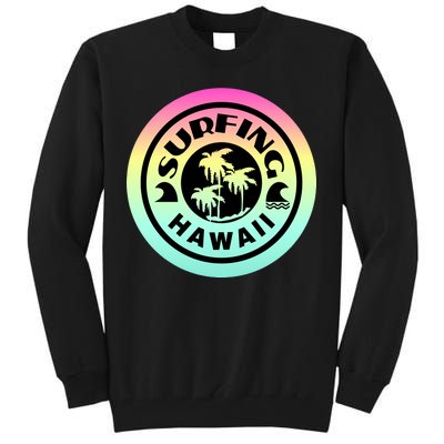 Surfing Hawaii Logo Tall Sweatshirt