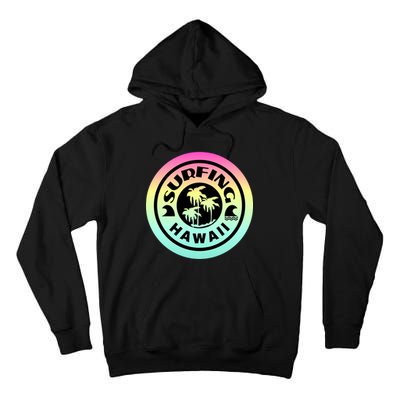 Surfing Hawaii Logo Tall Hoodie