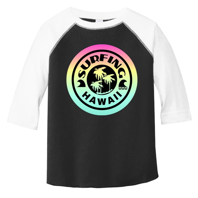 Surfing Hawaii Logo Toddler Fine Jersey T-Shirt