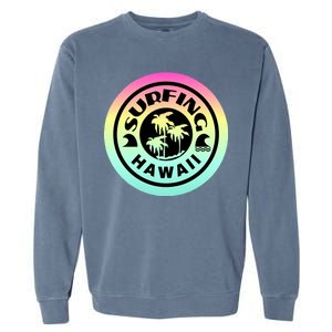 Surfing Hawaii Logo Garment-Dyed Sweatshirt