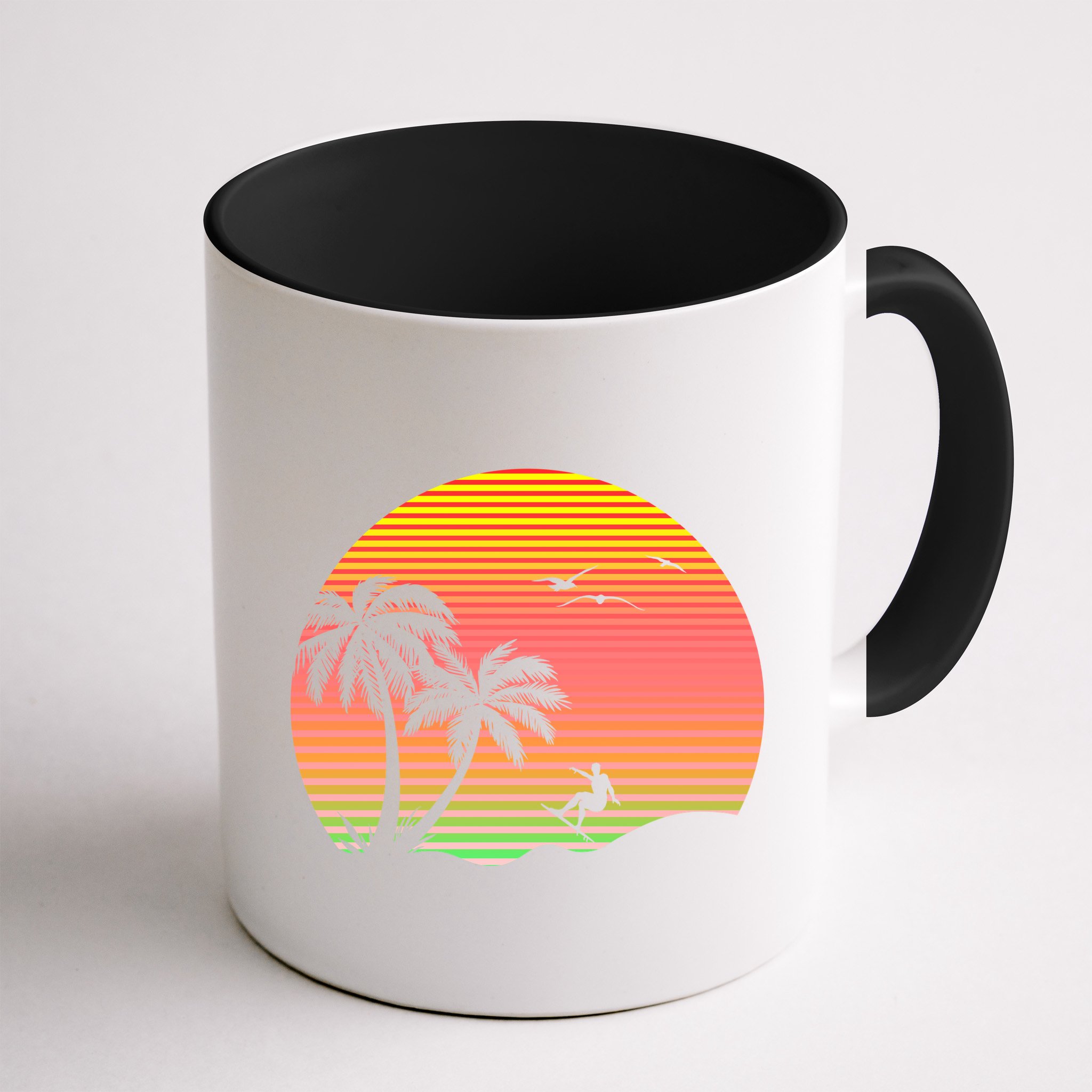 Surfing Into The Sunset Mug
