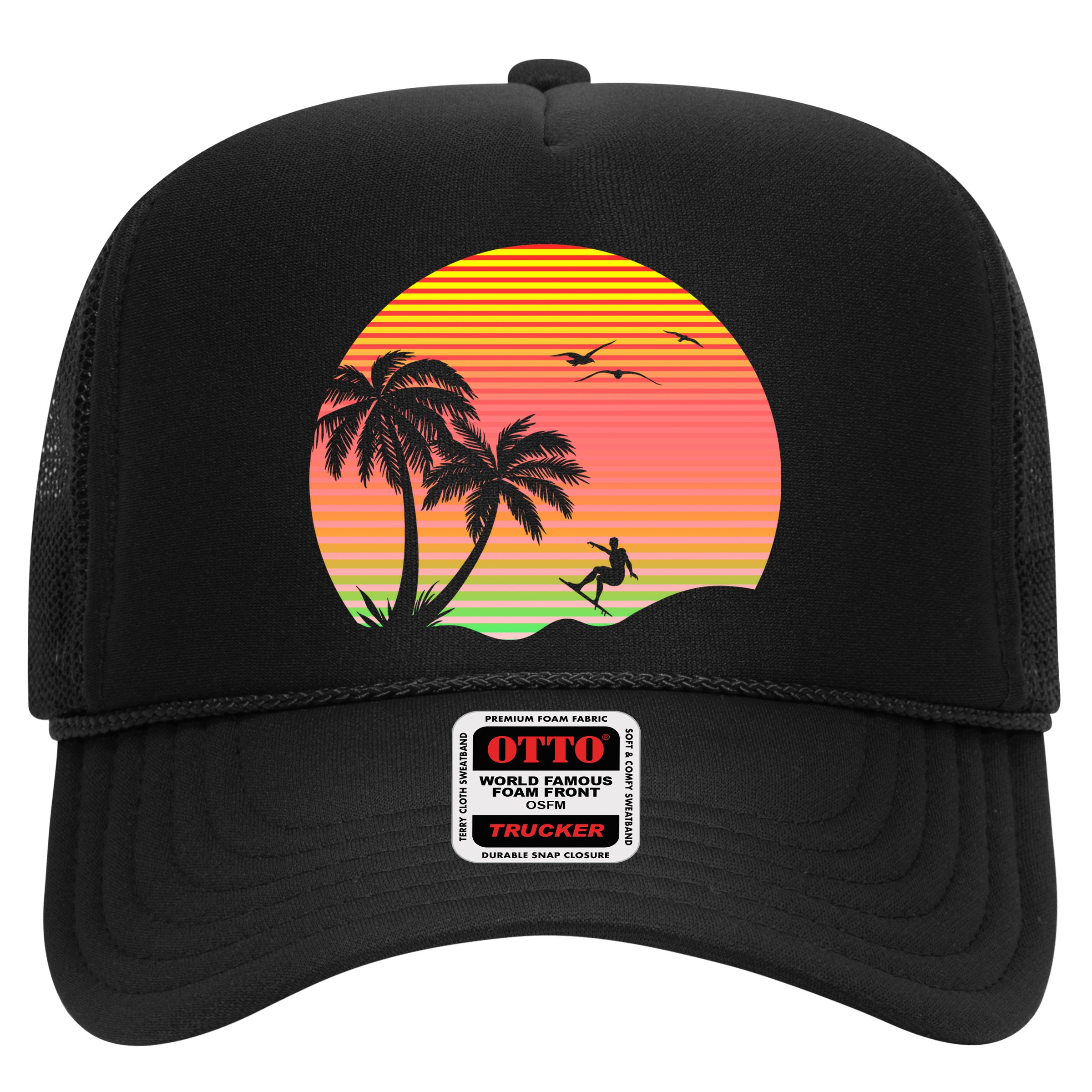 Surfing Into The Sunset Hat