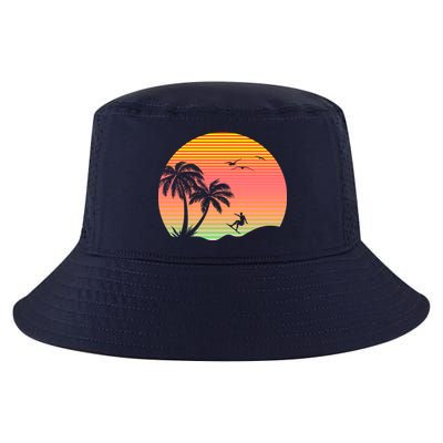 Surfing Into The Sunset Cool Comfort Performance Bucket Hat