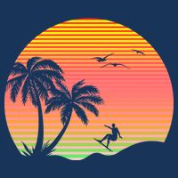 Surfing Into The Sunset Cool Comfort Performance Bucket Hat