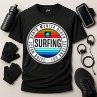 Surfing Logo Cooling Performance Crew T-Shirt