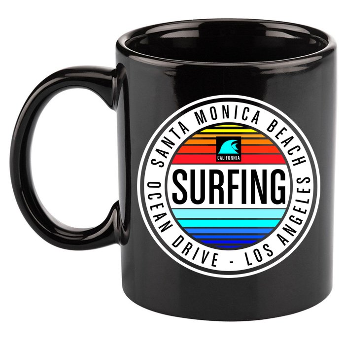 Surfing Logo 11oz C Handle Ceramic Mug