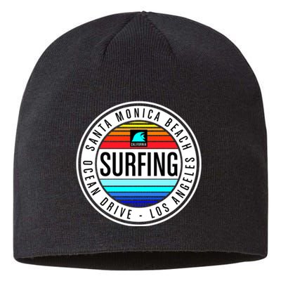 Surfing Logo Sustainable Beanie