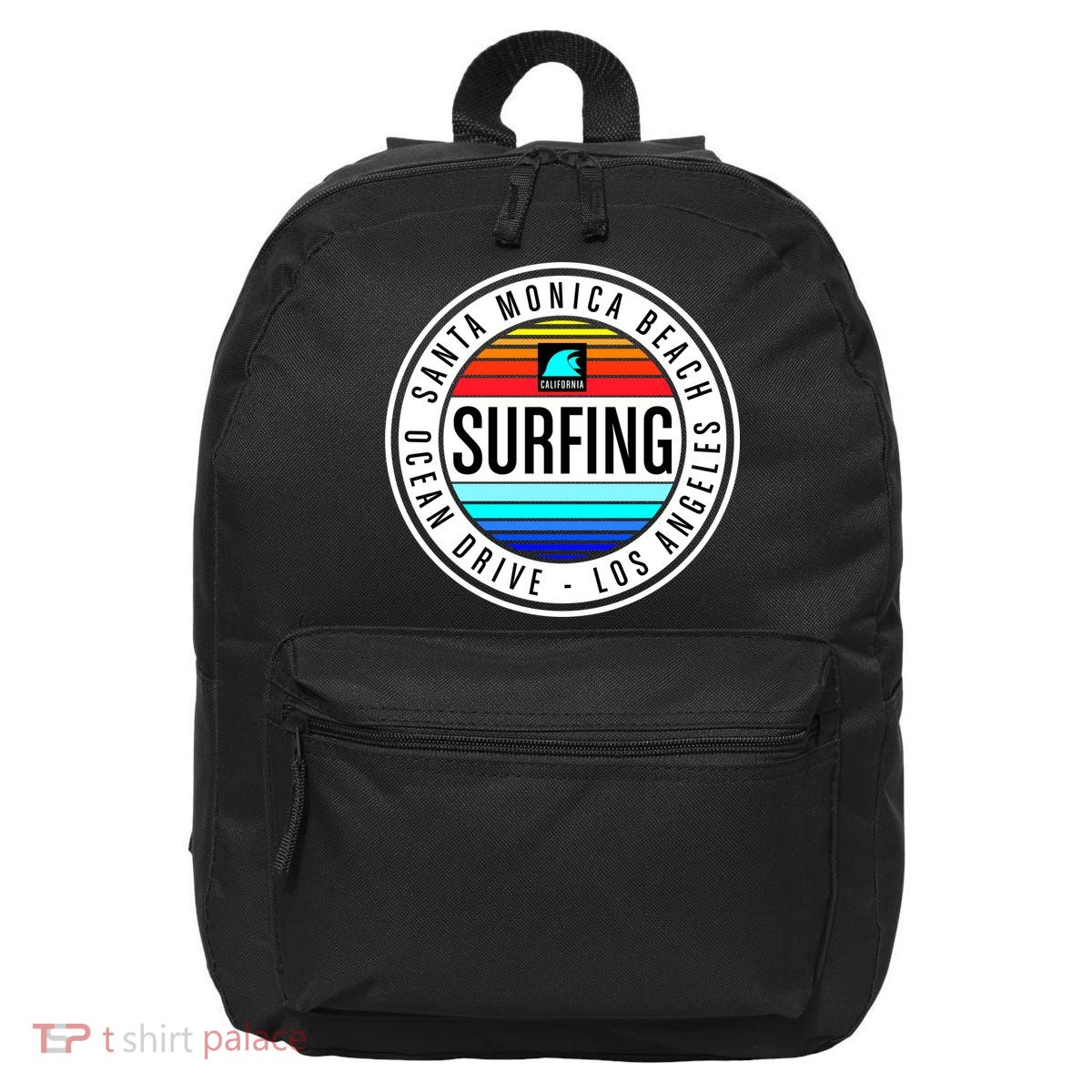 Surfing Logo 16 in Basic Backpack