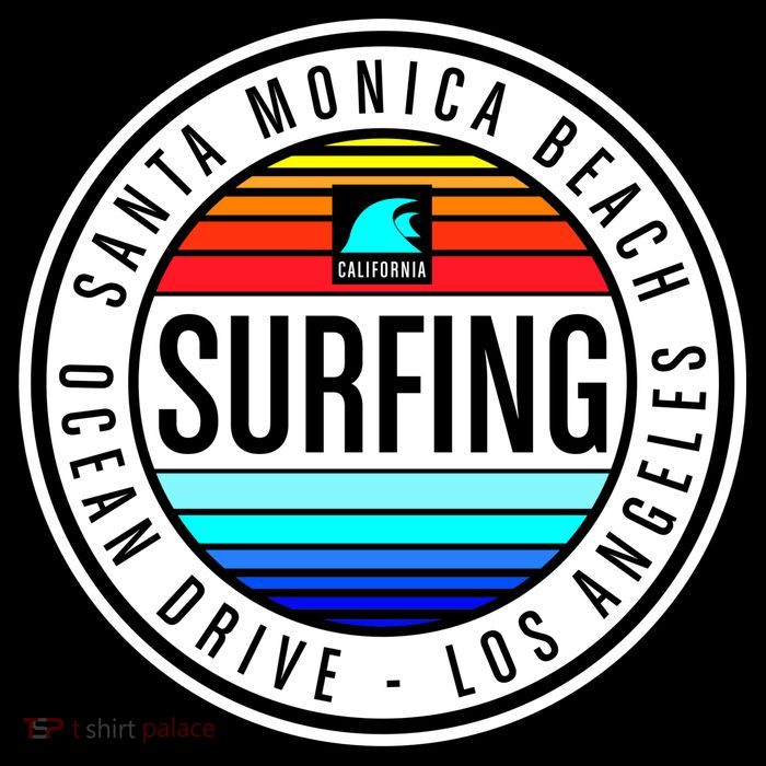 Surfing Logo 16 in Basic Backpack