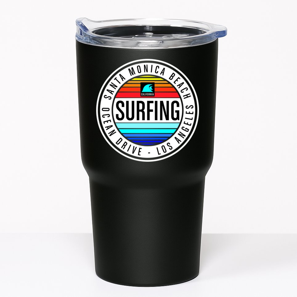 Surfing Logo Tumbler