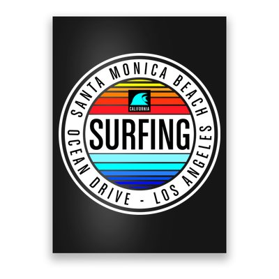 Surfing Logo Poster