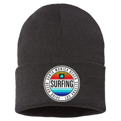 Surfing Logo Sustainable Knit Beanie