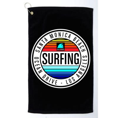 Surfing Logo Golf Towel