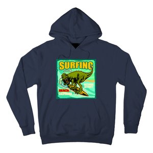 Surfing T-Rex Hoodie