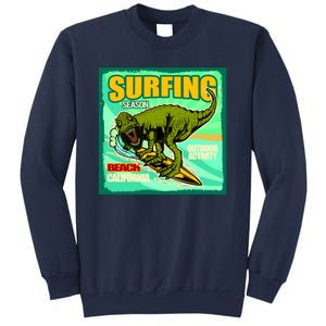 Surfing T-Rex Sweatshirt