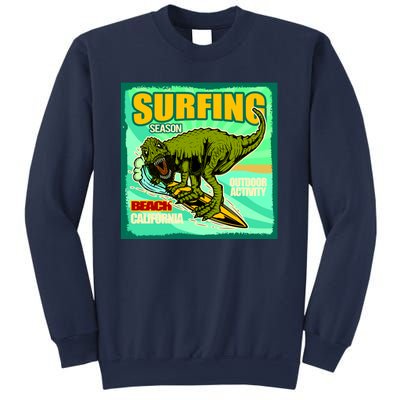 Surfing T-Rex Sweatshirt