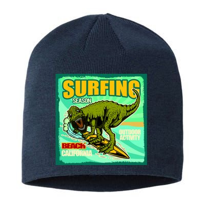 Surfing T-Rex Sustainable Beanie