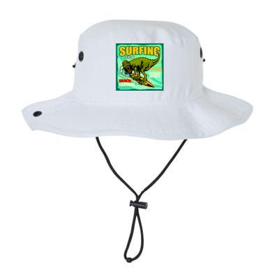 Surfing T-Rex Legacy Cool Fit Booney Bucket Hat