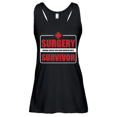 Surgery Survivor Imported Parts Ladies Essential Flowy Tank