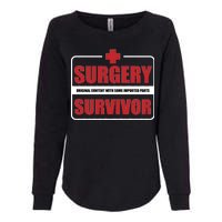 Surgery Survivor Imported Parts Womens California Wash Sweatshirt