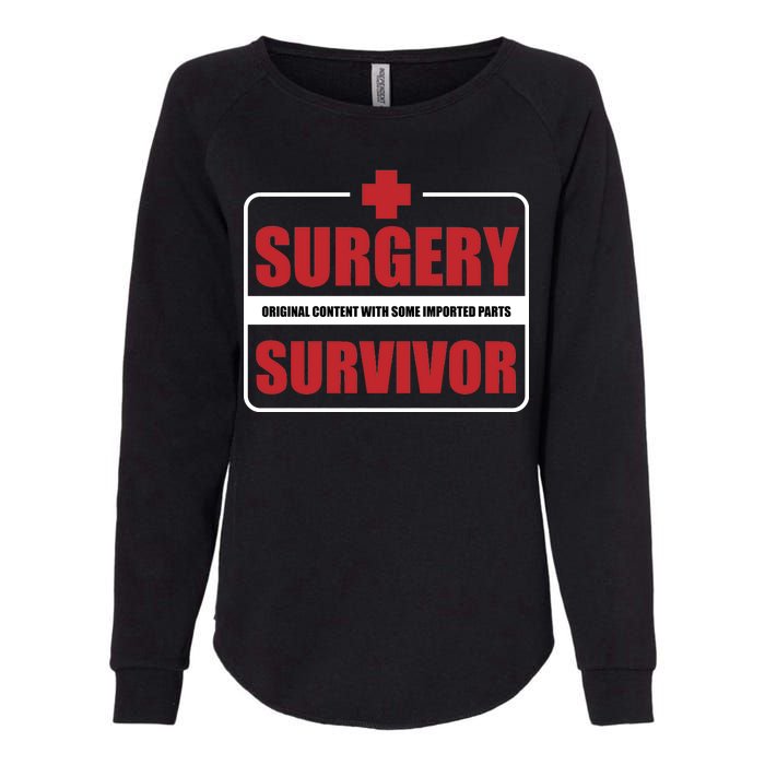 Surgery Survivor Imported Parts Womens California Wash Sweatshirt