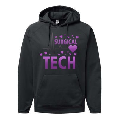 Surgical Tech Performance Fleece Hoodie