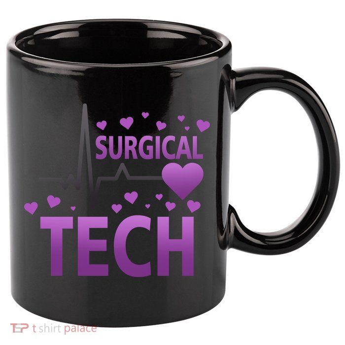 Surgical Tech 11oz C Handle Ceramic Mug