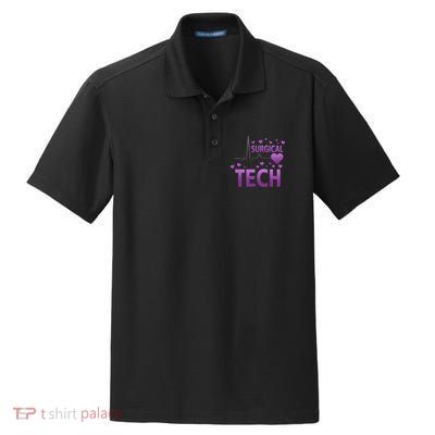 Surgical Tech Dry Zone Grid Polo