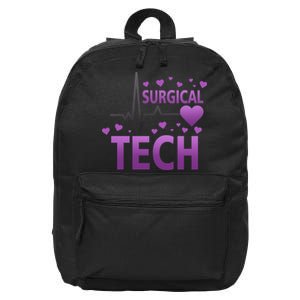 Surgical Tech 16 in Basic Backpack