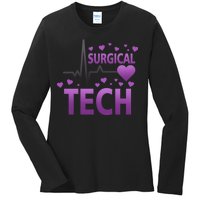 Surgical Tech Ladies Long Sleeve Shirt