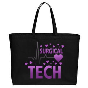 Surgical Tech Cotton Canvas Jumbo Tote