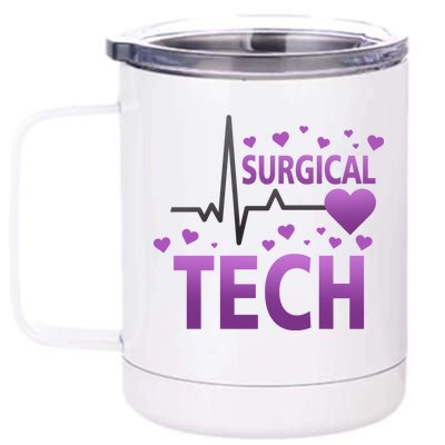 Surgical Tech 12 oz Stainless Steel Tumbler Cup