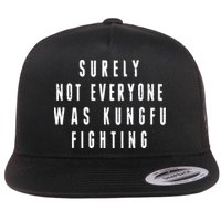 Surley Not Everyone Was Kungfu Fighting Funny Meme Flatbill Hat